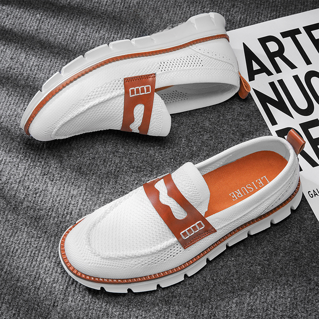 Mayfair – Heren Loafer Ultiem Comfort in Wit