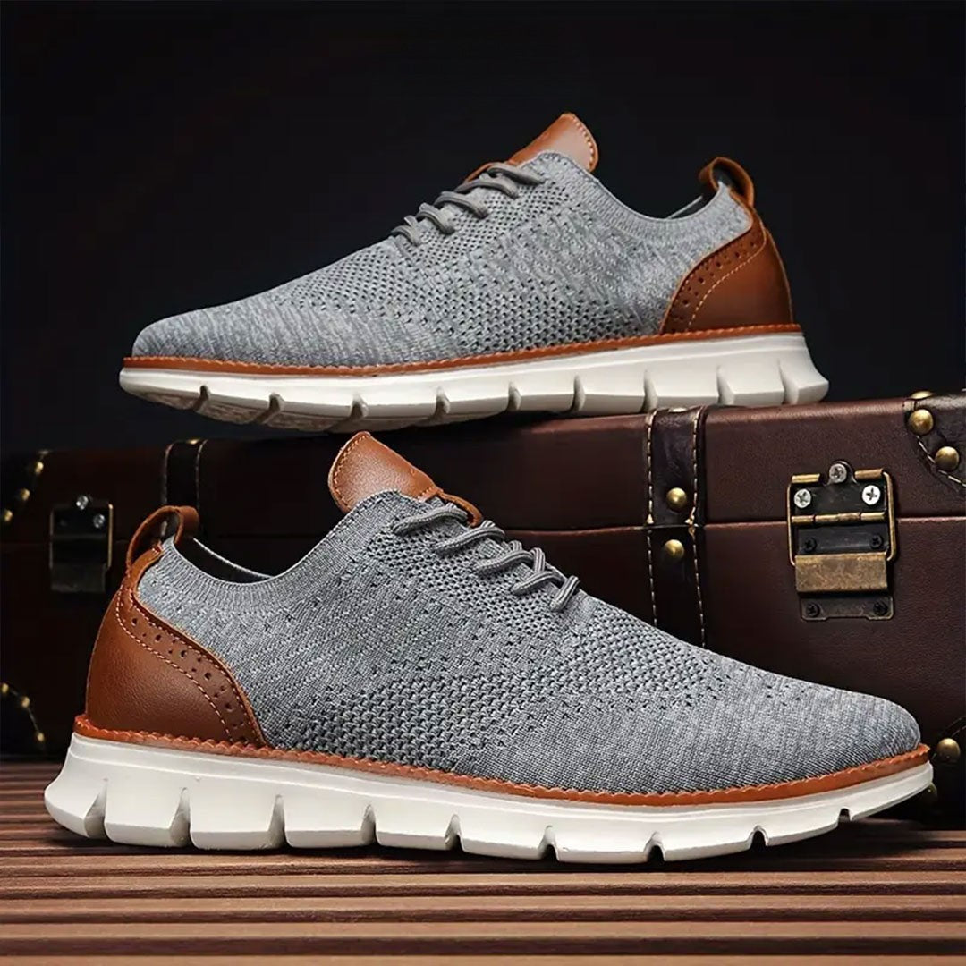 St. James - Flexknit Sneaker Comfortabel en Elegant – Grijs
