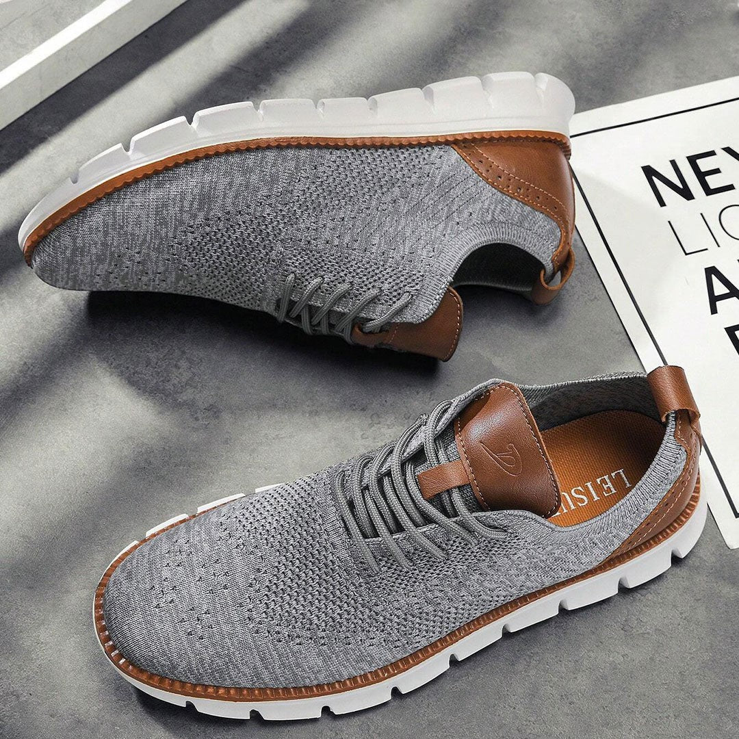 St. James - Flexknit Sneaker Comfortabel en Elegant – Grijs