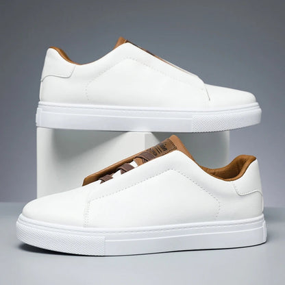 St. James – Elegante en Comfortabele Herensneaker-Wit
