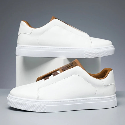 St. James – Elegante en Comfortabele Herensneaker-Wit