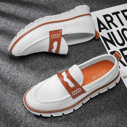 Mayfair – Heren Loafer Ultiem Comfort in Wit
