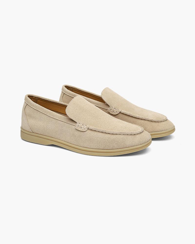 St. James – Comfortabele Suède Loafer-Beige