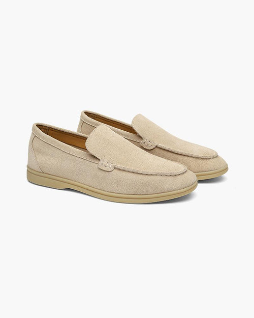 St. James – Comfortabele Suède Loafer-Beige