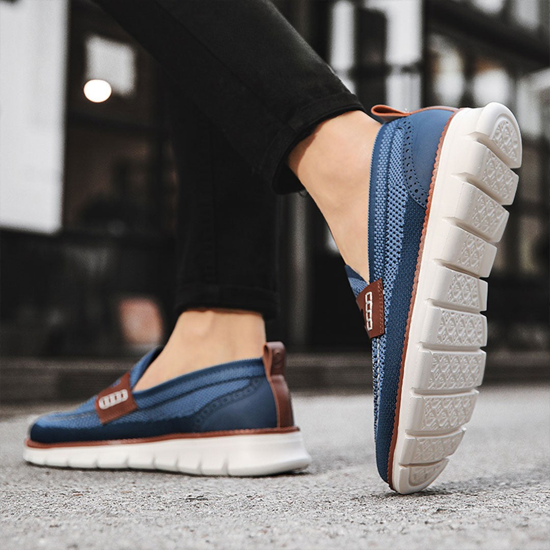 Mayfair – Heren Loafer Ultiem Comfort in Blauw