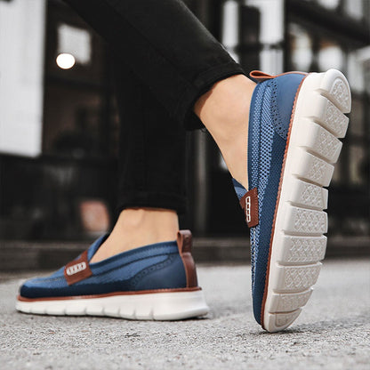 Mayfair – Heren Loafer Ultiem Comfort in Blauw