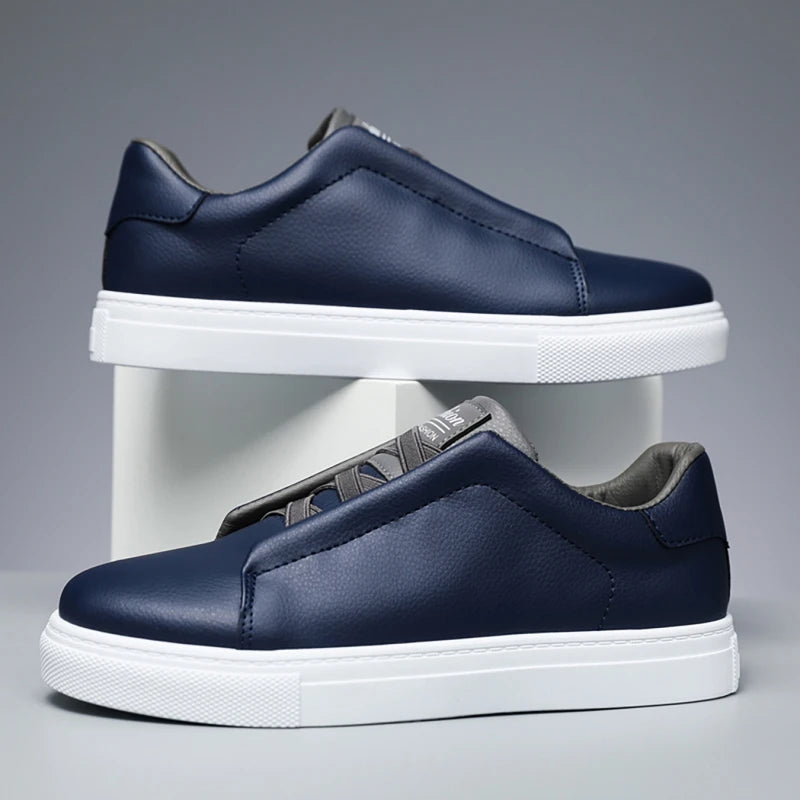 St. James – Elegante en Comfortabele Herensneaker-Marineblauw