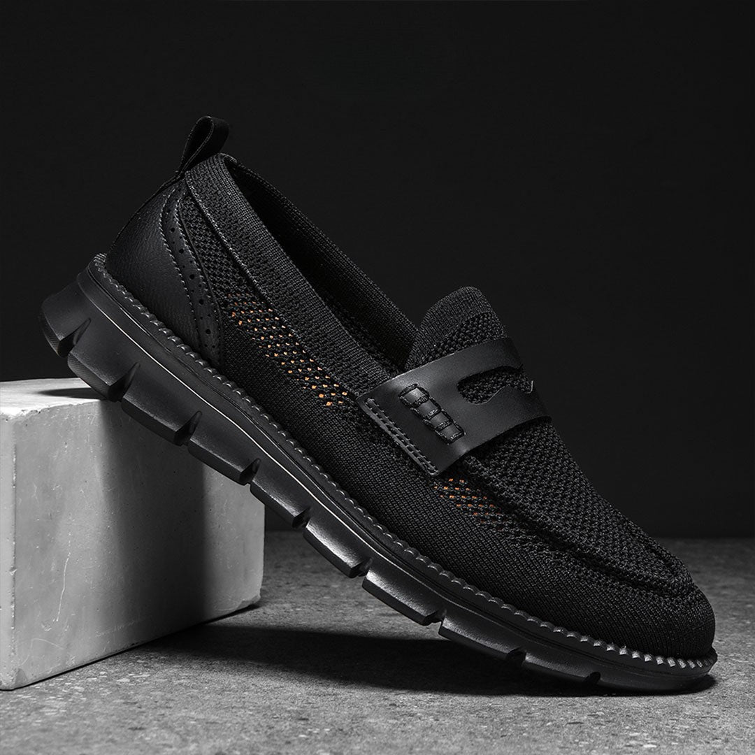 Mayfair – Heren Loafer Ultiem Comfort in Diepzwart