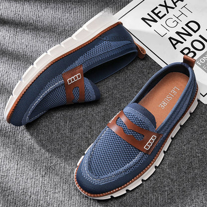 Mayfair – Heren Loafer Ultiem Comfort in Blauw
