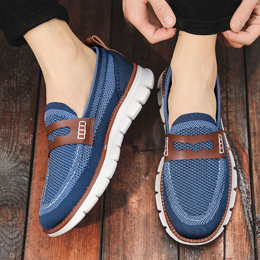 Mayfair – Heren Loafer Ultiem Comfort in Blauw