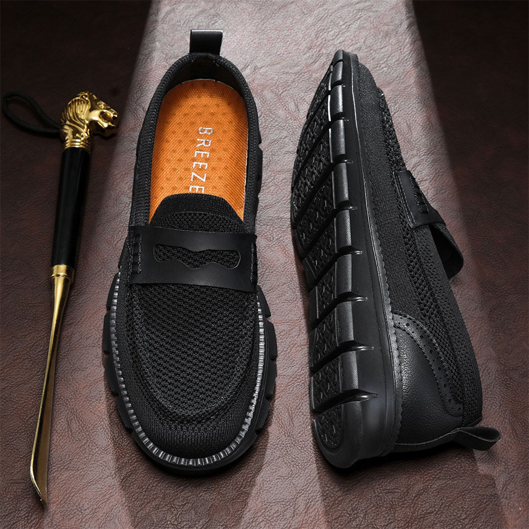 Mayfair – Heren Loafer Ultiem Comfort in Diepzwart